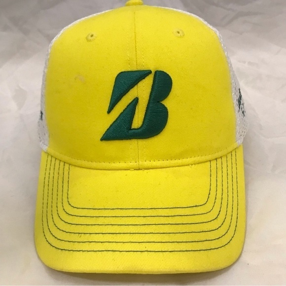 Bridgestone Golf Brand adjustable Snap Back Golf Cap - Picture 3 of 13